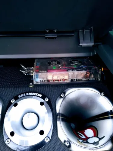 som automotivo completo - potente/troco por bike