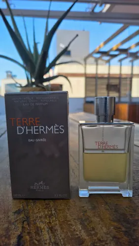 Perfume terre d'hermes eau givrée 100mls cfme foto