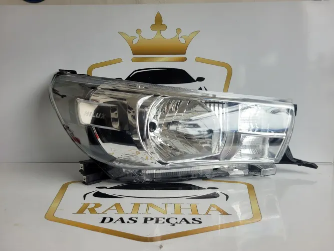Farol Hilux 2016 até 2020 Sem Led - NOVO<br>