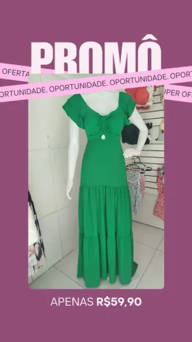Vestido verde