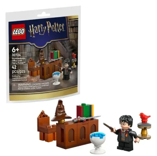 Lego 30724 Harry Potter O Escritório De Dumbledore 42 Peças 42 Harry Potter