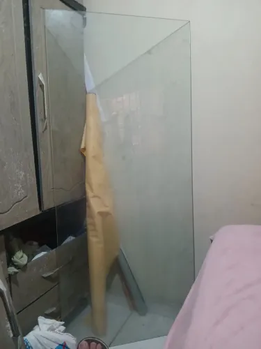 Porta de vidro temperado de correr,altura 1 MT e 720 cm largura:74 centímetros
