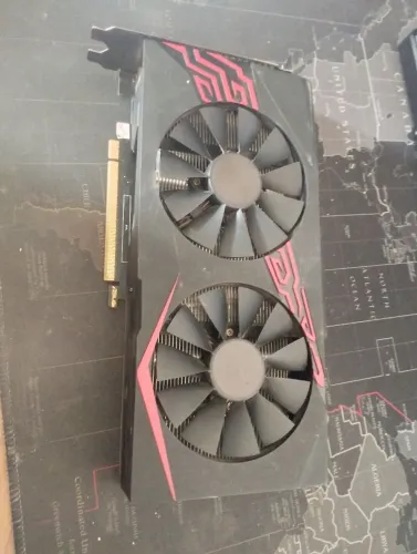 [COM DEFEITO] Placa de Vídeo GTX 1060 6gb, ASUS, overclocked edition