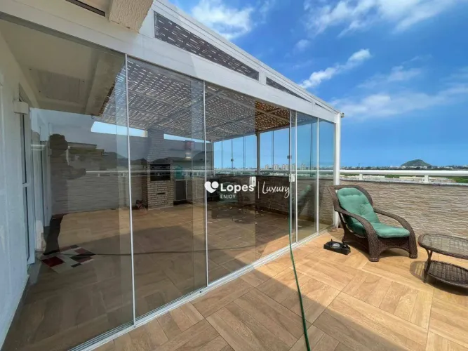 Cobertura com 4 Quartos para alugar, 182 m² por R$ 10.161/mês - Recreio dos Bandeirantes -