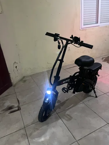 Oimotoo S6 Bicicleta Elétrica Adulto Dobrável, 450w-35km-40km/h-120kg