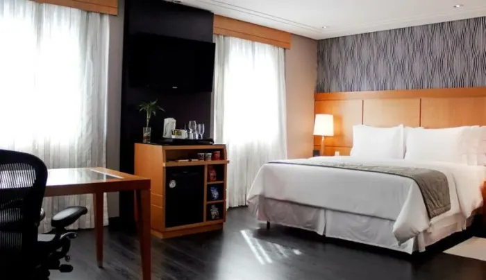 Flat para locação no Melia Jardim Europa,30m² 1 dormitório e 1 vaga de garagem.