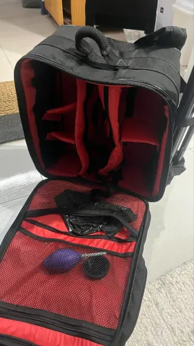 Mochila para equipamento fotográfico 