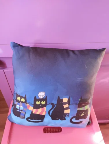 Travesseiro Harry Potter gatinhos