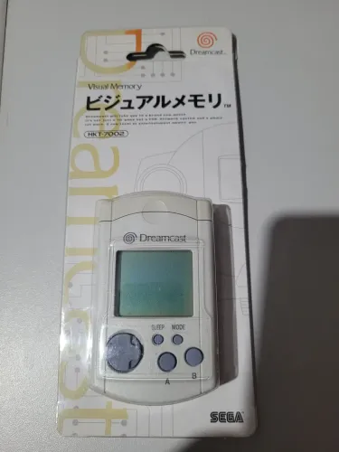 VMU Dreamcast na embalagem original