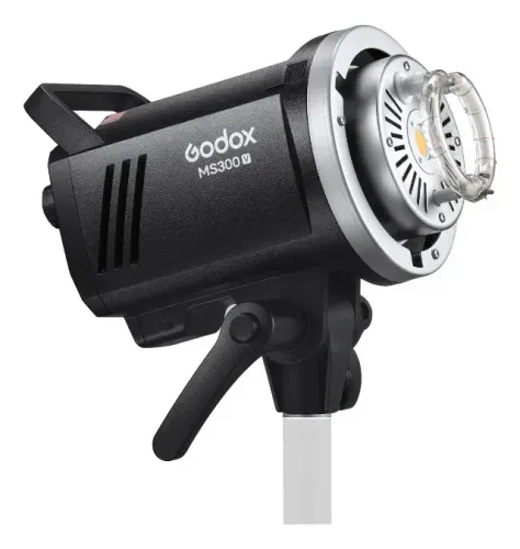 Godox MS300V 300W LED Flash Estúdio iluminação Profissional 300ws Bowens 5600±200K CCT