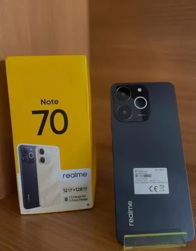 Smartphone Lançamento Note 70 - 128Gb 4Gb Ram Dual Sim Novo Lacrado - preto