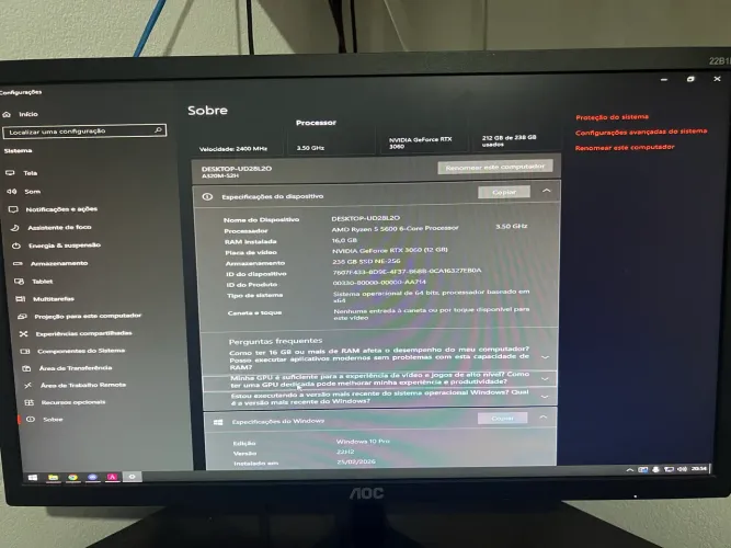 Computador gamer 