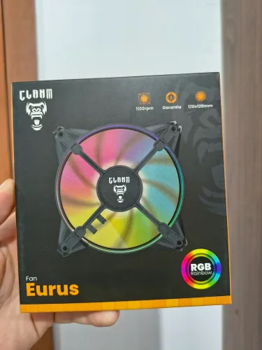 Ventoinha RGB estático 120mm molex