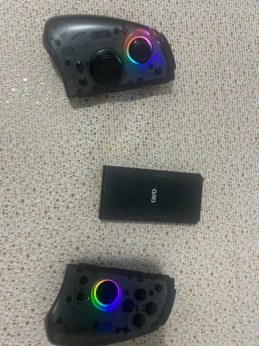 Controle de nintendo switch Qrd Stellar T5 Controle Sem Fio Preto