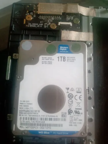 Hd 1 tera Wester digital de notebook