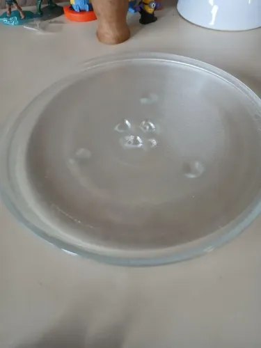 Prato giratório de vidro para micro-ondas 