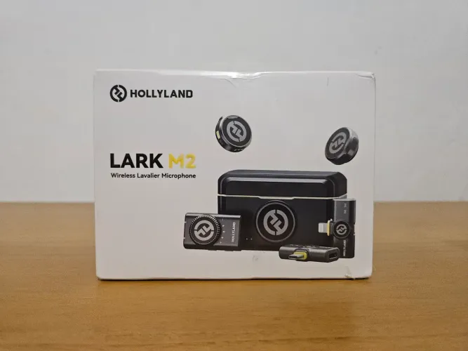 [LACRADO] Microfone Hollyland Lark M2 Combo (iPhone e Android, USB C e Lightning)