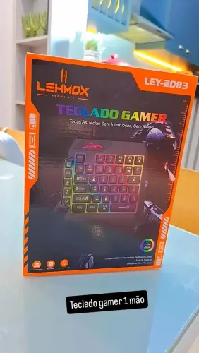 Teclado gamer 1 mão 