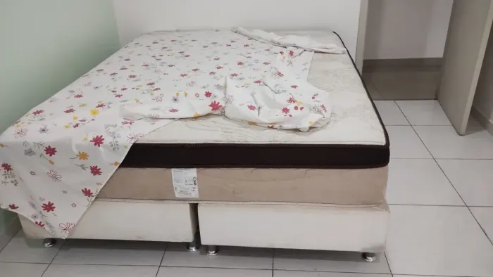 Cama Box Queen Ortobom Superpocket Duo Visco