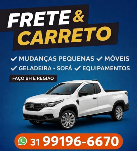 ? O que transportamos:  Mudanças Pequenas (residenciais e comerciais)
