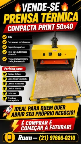 PRENSA TÉRMICA COMPACTA 