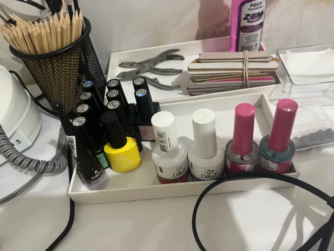 Kit nail design manicure
