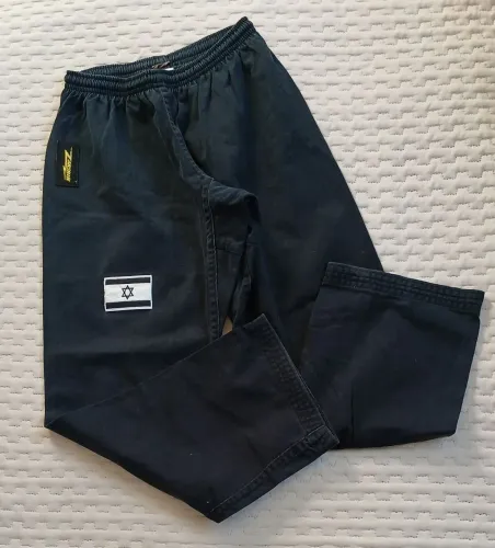 Calça de Kimono / Arte Marcial (Krav Maga / Jiu-Jitsu) - Marca Zanshin - Tamanho A3