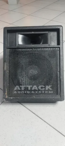 Kit Som Profissional - 2 Caixas Attack + Amplificador Soundvoice
