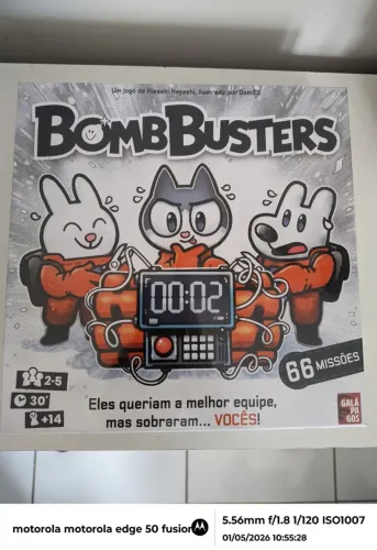Jogo de Tabuleiro : Bomb Busters (Colecionável)
