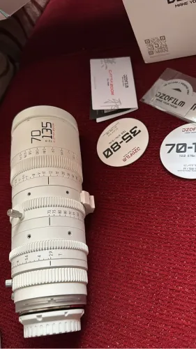 Dzo catta zoom 70 135 mm E mount