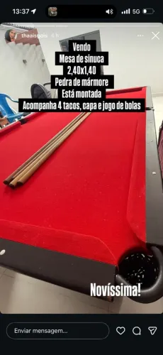 Mesa de sinuca 