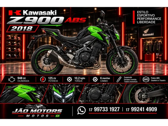 Kawasaki Z900 2018