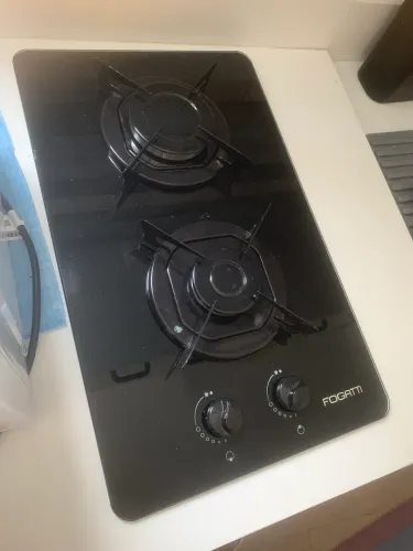 Cooktop Elétrico Fogatti 2 bocas à gás