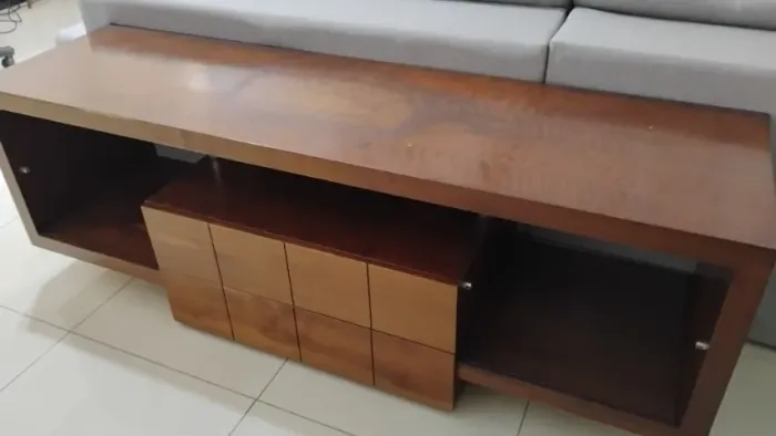 Rack para TV em madeira tamanho 1,80cm