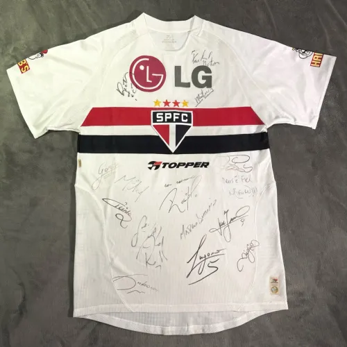 Camisa São Paulo 2004 - Oficial - Autografada