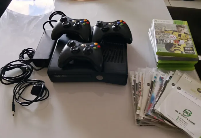 Xbox 360 Slim Desbloqueado LT Completo