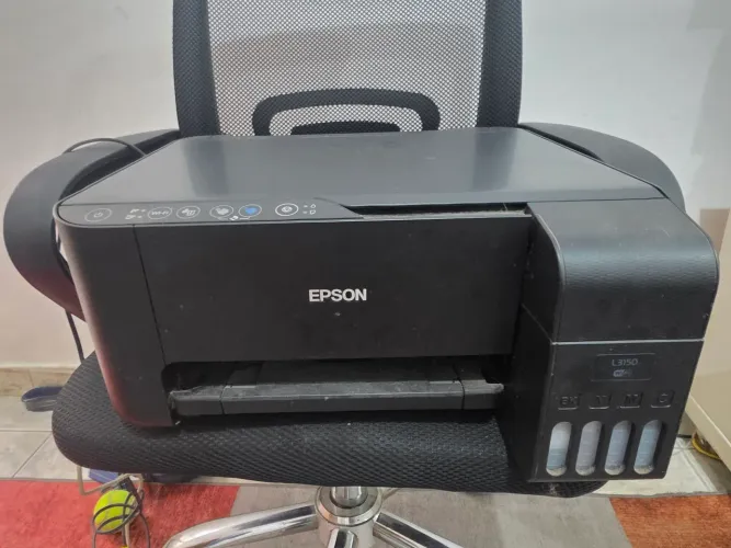 Impressora Multifuncional Epson EcoTank L3150 Wi-Fi - Tanque de Tinta
