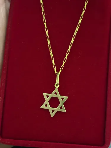 Corrente Ouro18k com pingente