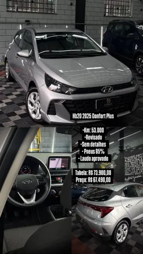 Hyundai HB20 Comfort Plus 1.0 Flex 12V Mec. 2025