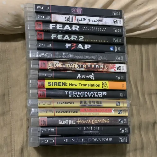 Lote de 15 jogos ps3 raros PlayStation 3 play originais combo gamer oficial coleção