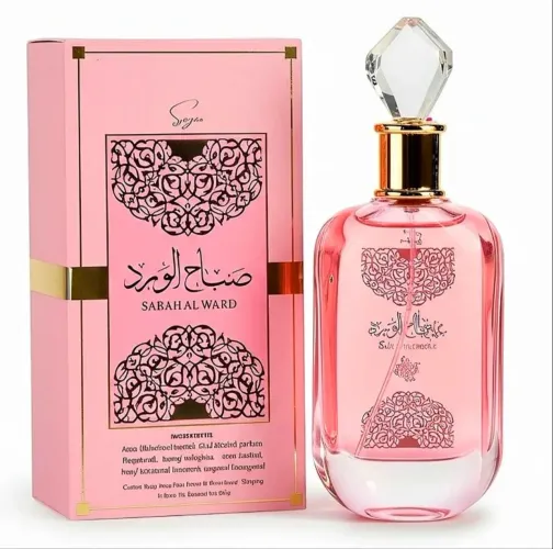 Perfume Árabe Sabah Al Ward Sugar 100ml - Al Wataniah