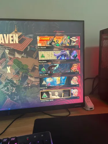 Monitor Samsung Odyssey G30 24 polegadas Gamer 144Hz Full HD
