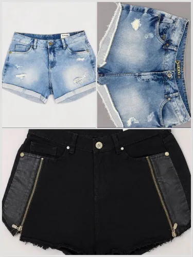 3 shorts Patoge originais TAM 38