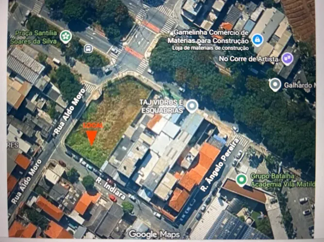 Terreno 504 m2 para venda no Bairro Vila Talarico - São Paulo - SP