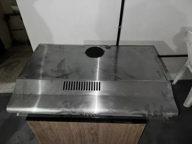 Exaustor Coifa Suggar aço inox