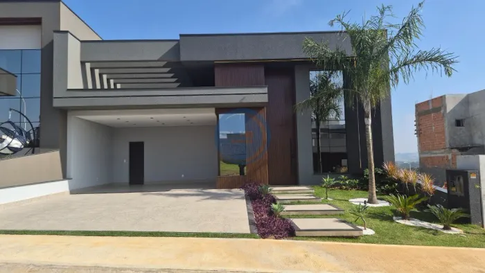 Casa de luxo em condomínio: 3 quartos, 3 suítes, 2 salas, 5 banheiros, 4 vagas de garagem,