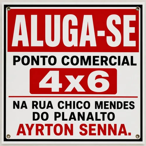 Alguel de ponto comercial