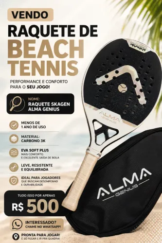 Raquete Beach Tennis Alma