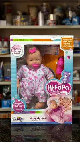 Boneca Nova Toys Ki-Fofa - Doce Bebê (NOVA)