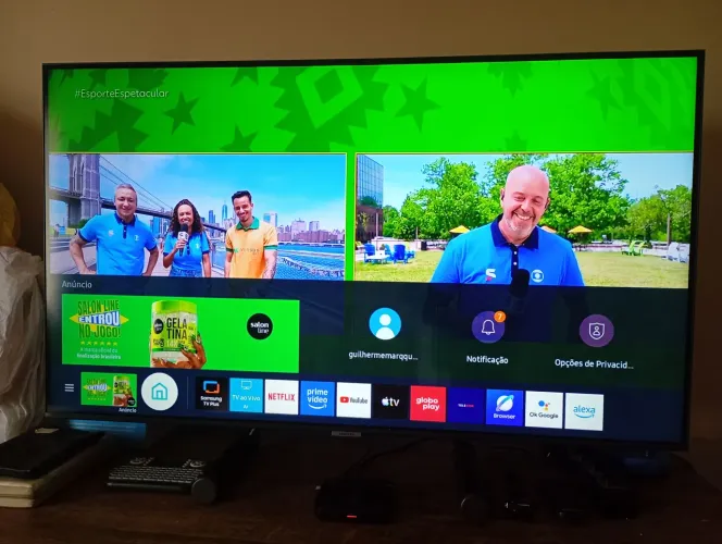 Tv Samsung 43 polegadas Smart 4k!!